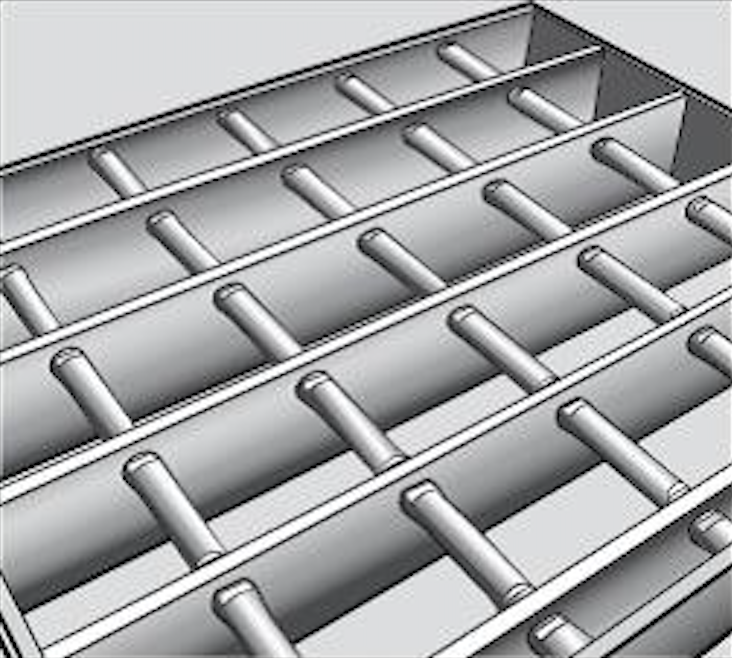 Smooth Steel Grating